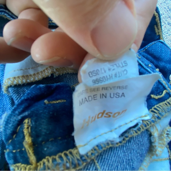 Hudson Signature Jeans Bootcut 170SD Contrast Stitching Pocket Flaps size 26 2 - Picture 7 of 16